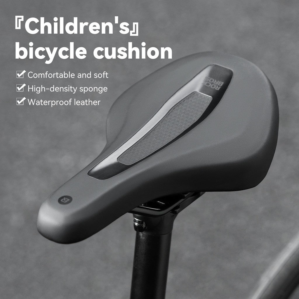 Kids Bike Seat Bicycle Saddle Waterproof Soft Cushion - 3 Zone Comfort