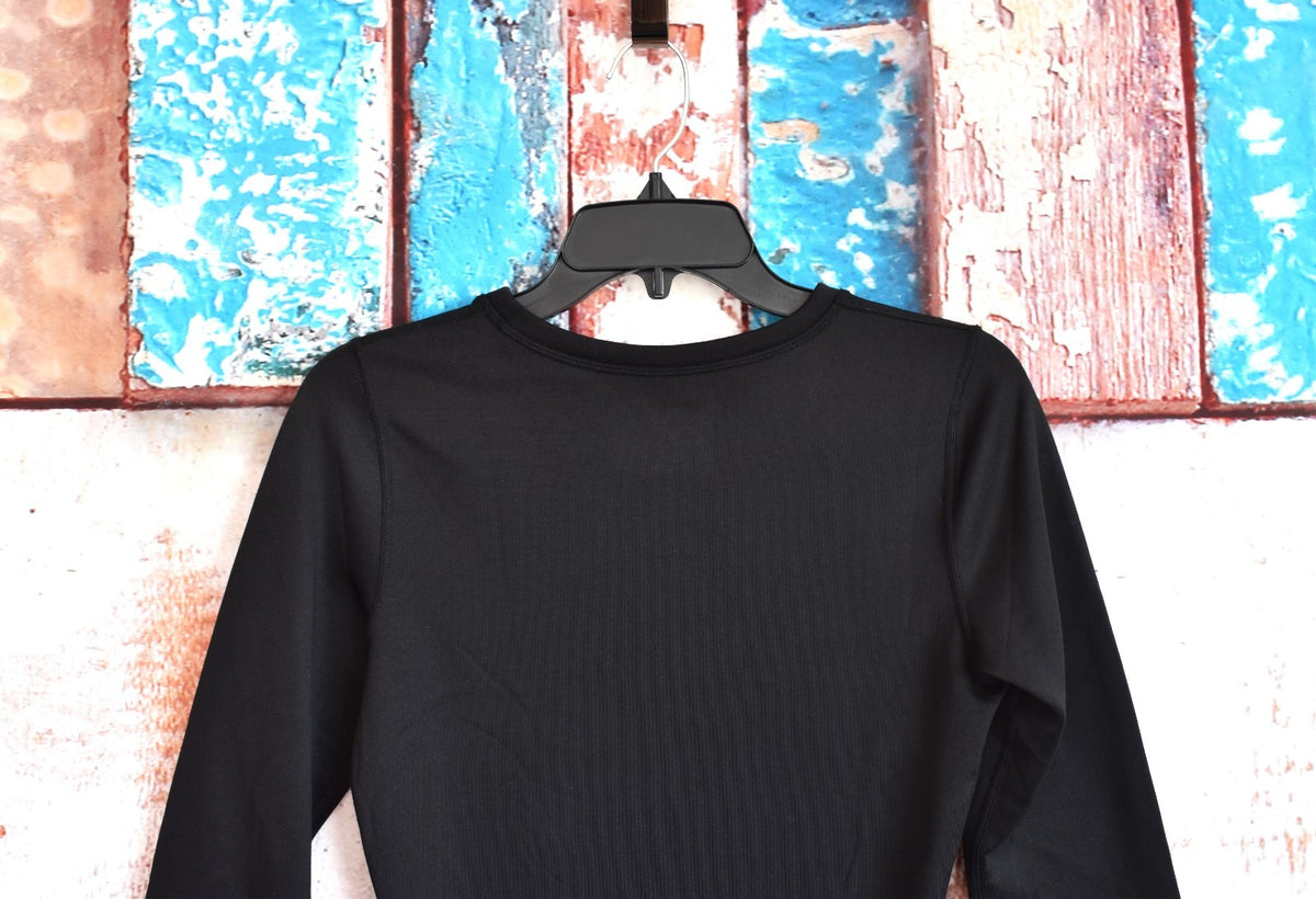 Women's Thermal Base Layer Top Crew Neck Fitted Long Sleeve Moisture Wicking