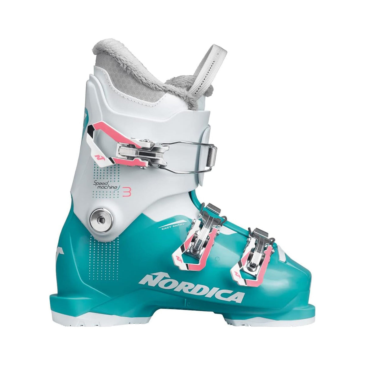 Kids Ski Boots Light Blue White Pink Snowboarding & Winter Sports Shoes