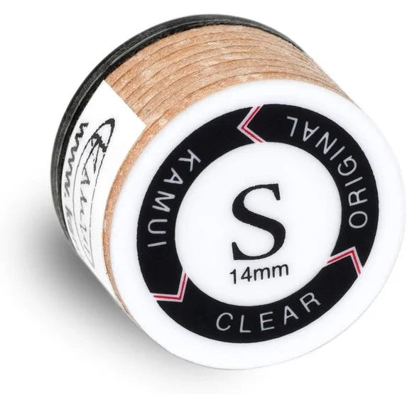 Kamui Brown Soft Original Clear Pool Cue Tip 14mm
