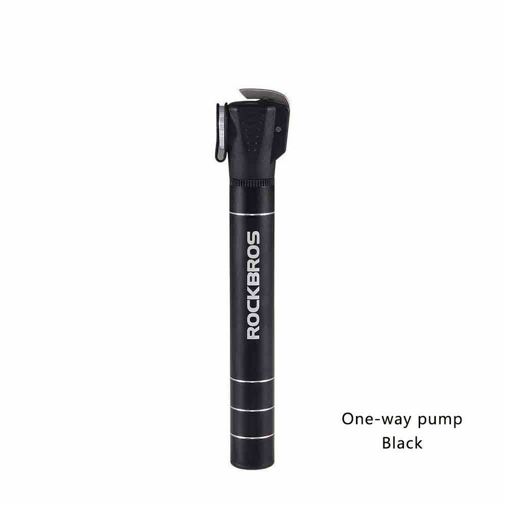 Mini Portable Bike Pump with Aluminium Alloy Handle & Reversible Valves