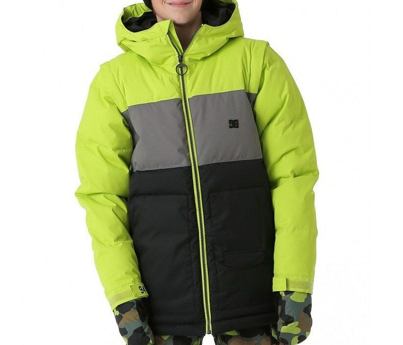 Youth Downhill Snow Jacket with Hybrid Down Insulation - GHA0, XL