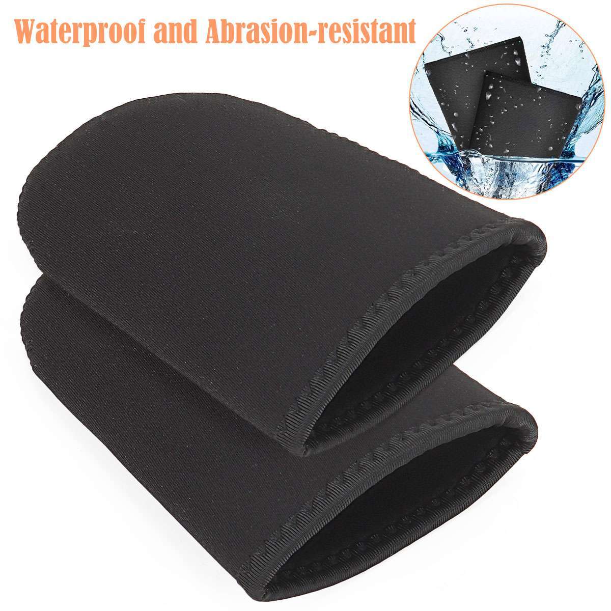 Neoprene Toe Warmers 3mm Foot Covers for Cold Weather - Black, Multiple Sizes