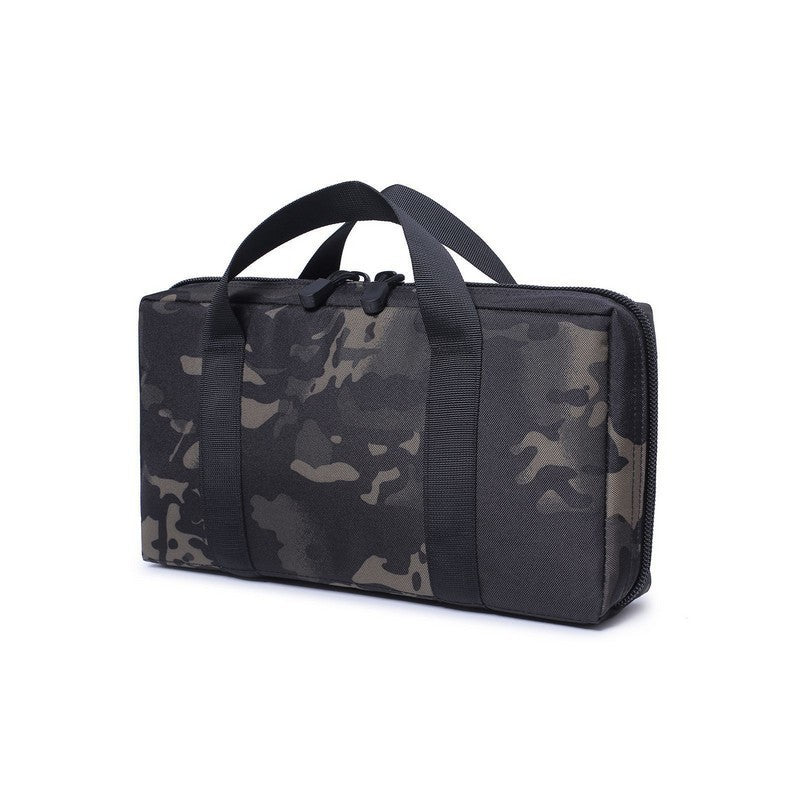 Tactical Gun Case for Handgun and Magazine Storage – Rugged Nylon Range Bag
