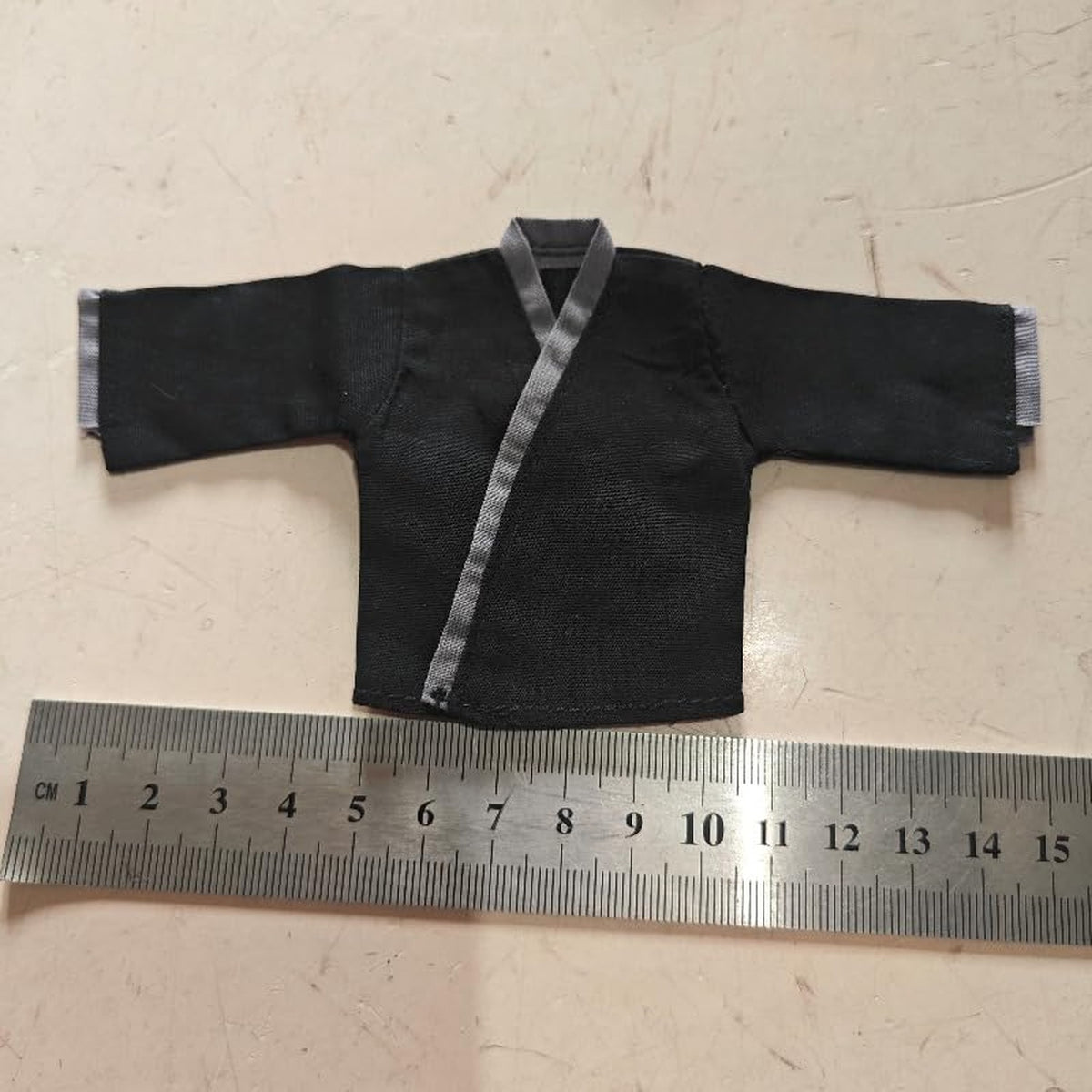 Japanese Samurai 1/12 Scale Clothes Set for Action Figures - Tops, Pants & Belt