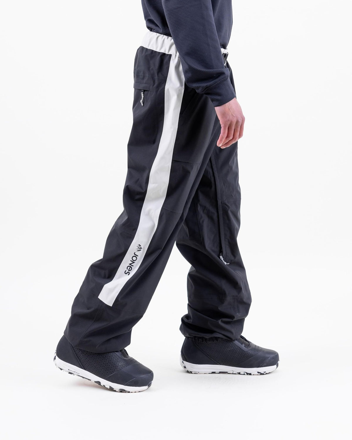 Unisex Snow Pants with Recycled 20K/20K Waterproof Breathable Fabric - Baggy Fit
