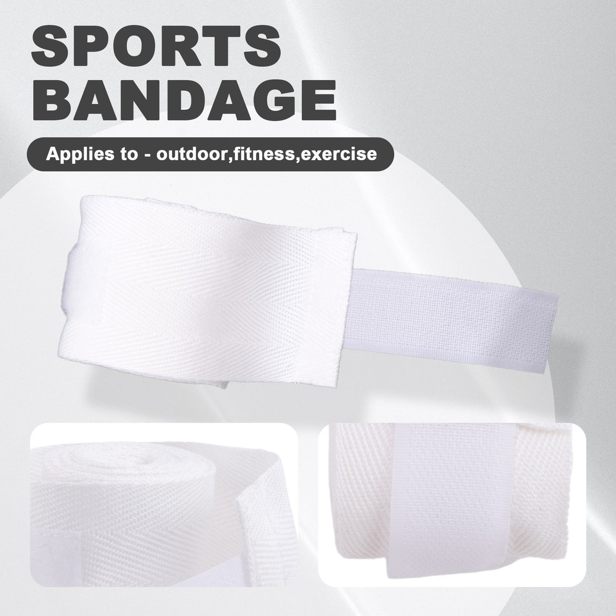 Elastic Cotton Boxing Wrist Strap - Muay Thai & Martial Arts Support