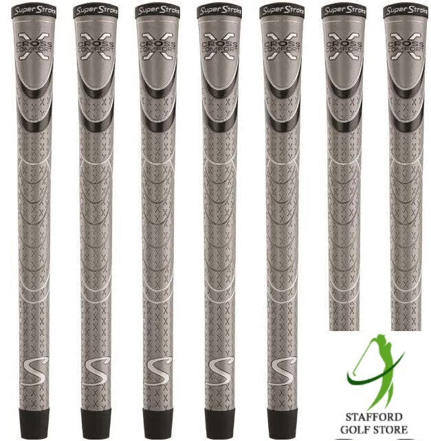 Golf Grip Set - Super Stroke Cross Comfort Undersize, Standard, Midsize & Jumbo