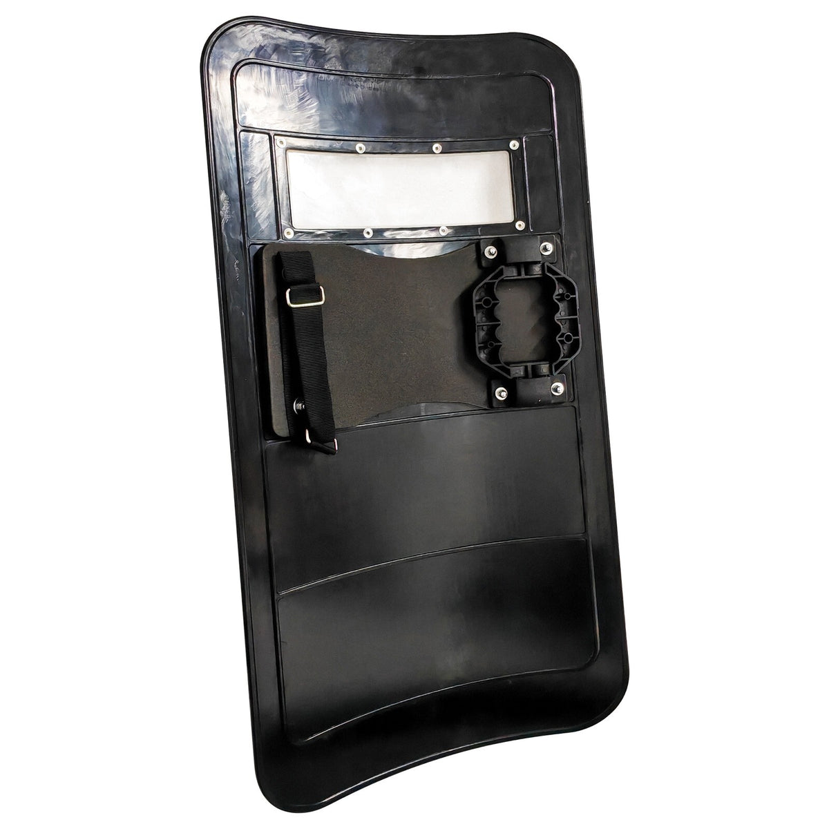 Self-Guard Handheld Anti-Riot Shield with Impact-Resistant PC Material