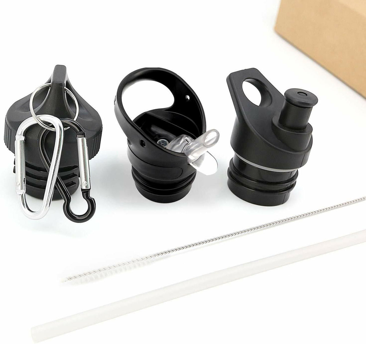 3 Pack Sports Twist Lid Replacement for Hydro Flask Water Bottles 12-24 OZ