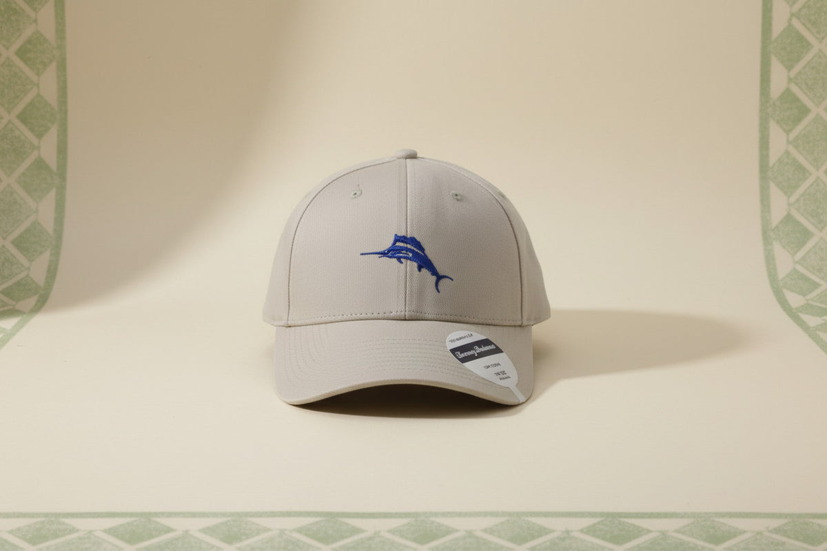 Gray Margarita Recipe Embroidered Strapback Hat - Casual Beach & Resort Cap