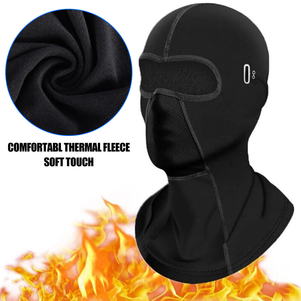 Winter Balaclava Face Mask with Fleece Windproof Neck Warmer for Skiing & Outdoor Sports