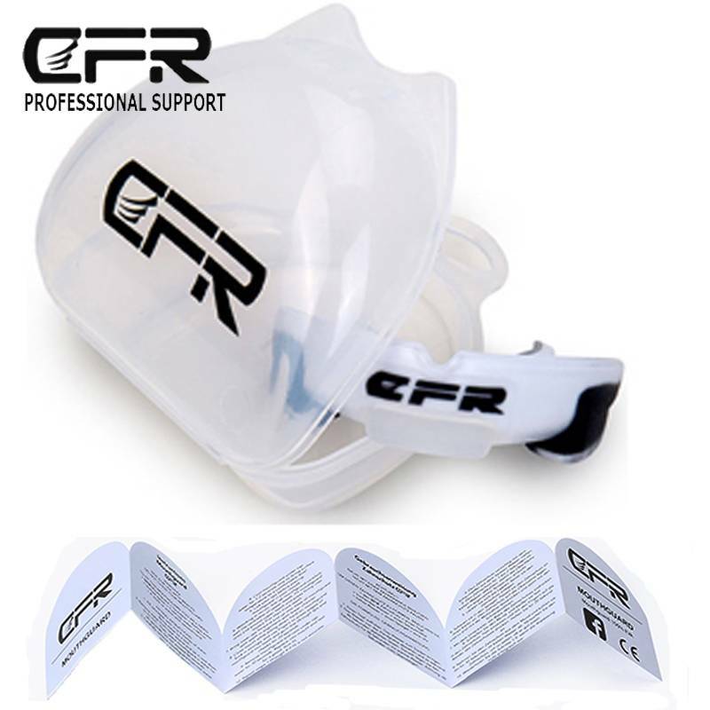 Boxing Mouth Guard Teeth Protector Gum Shield Impact Mouthpiece with Case