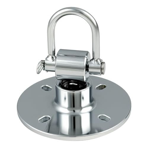 Stainless Steel Speed Bag Swivel with Ball Bearing U-Hook for Boxing Training