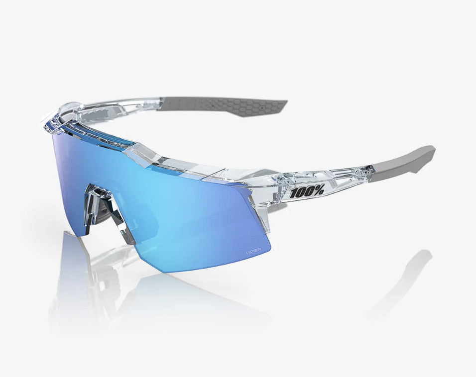 Speedcraft Sport Performance Sunglasses with Blue Mirror Lenses