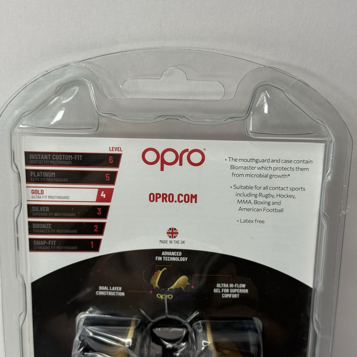 Sports Mouthguard for Youth & Adults Black with Case - Dental Protection
