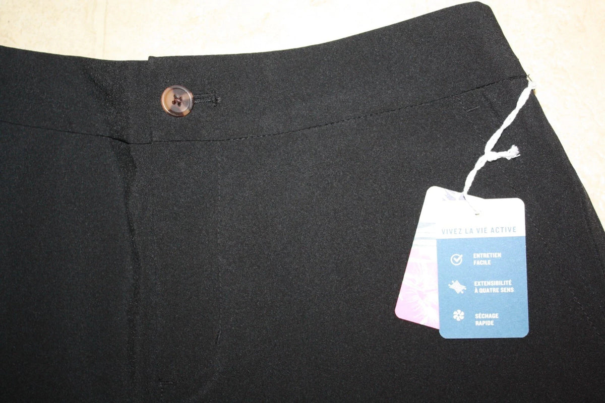 Women's UPF-50 Bermuda Golf Shorts - 9 Inch Inseam, Stretch Fit