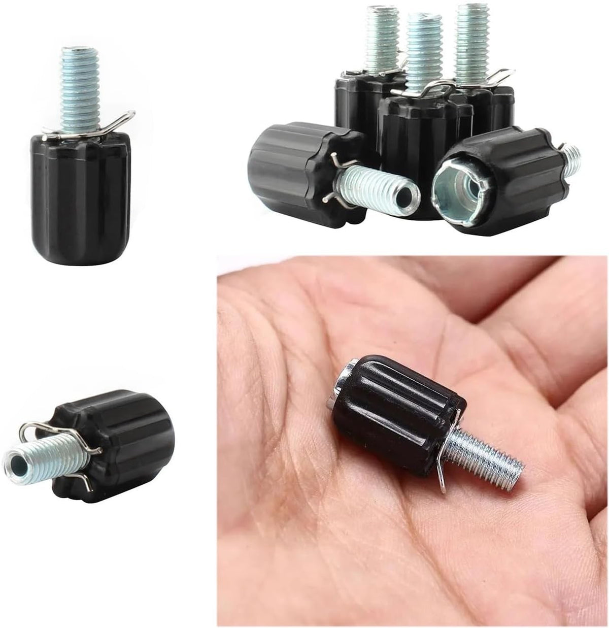 6 Pack M5 Bicycle Derailleur Shift Cable Barrel Adjusters Replacement Parts