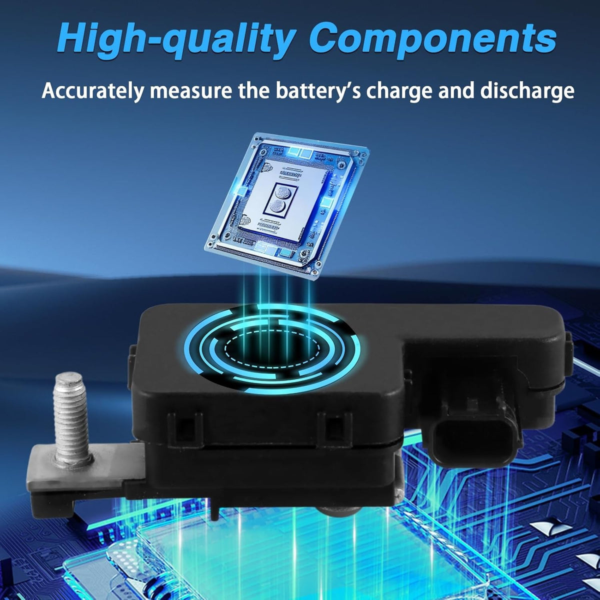 Battery Sensor with Pigtail Connector for Honda Accord 2013-2020