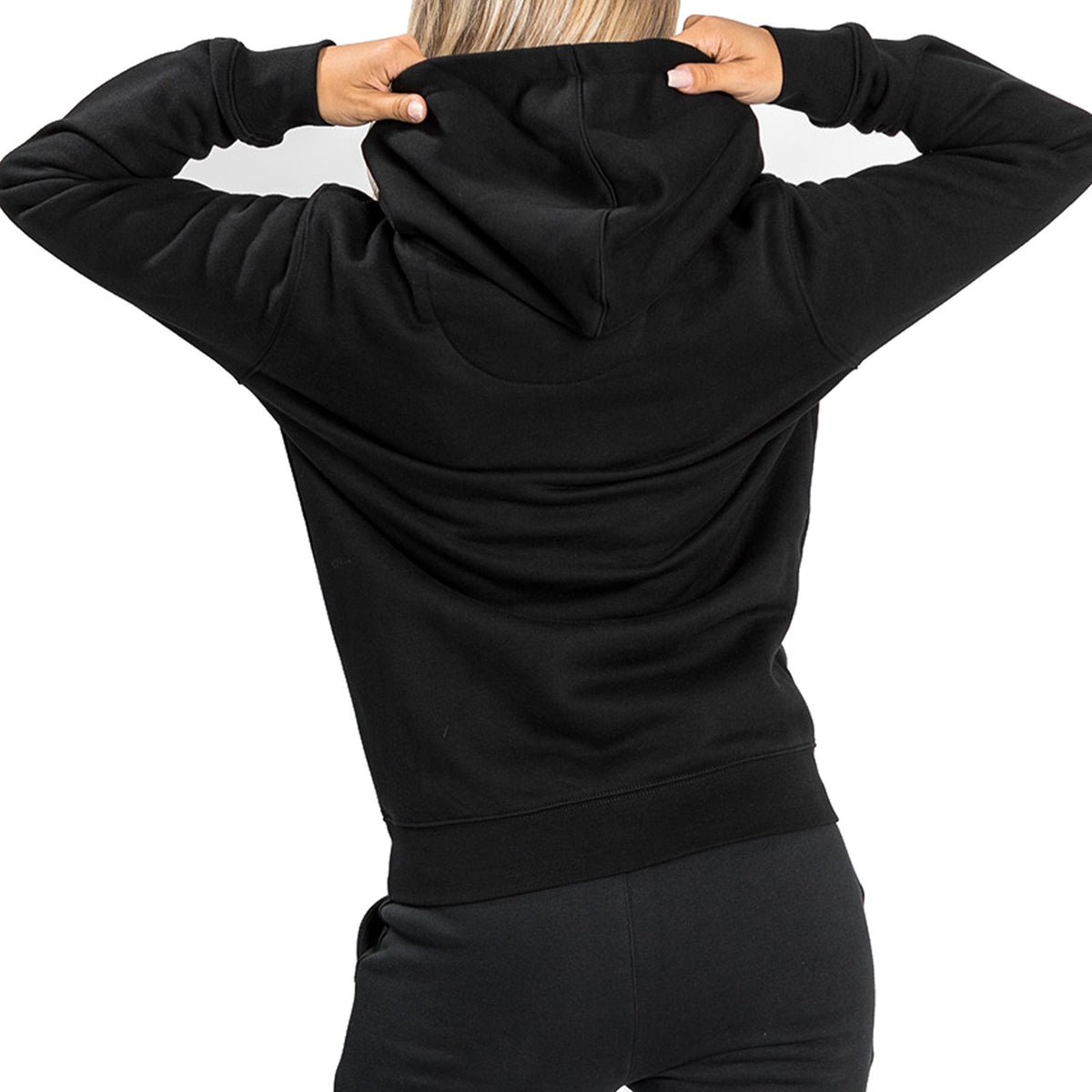 Venum Women's UFC Fight Night 2.0 Replica Pullover Hoodie Small Black