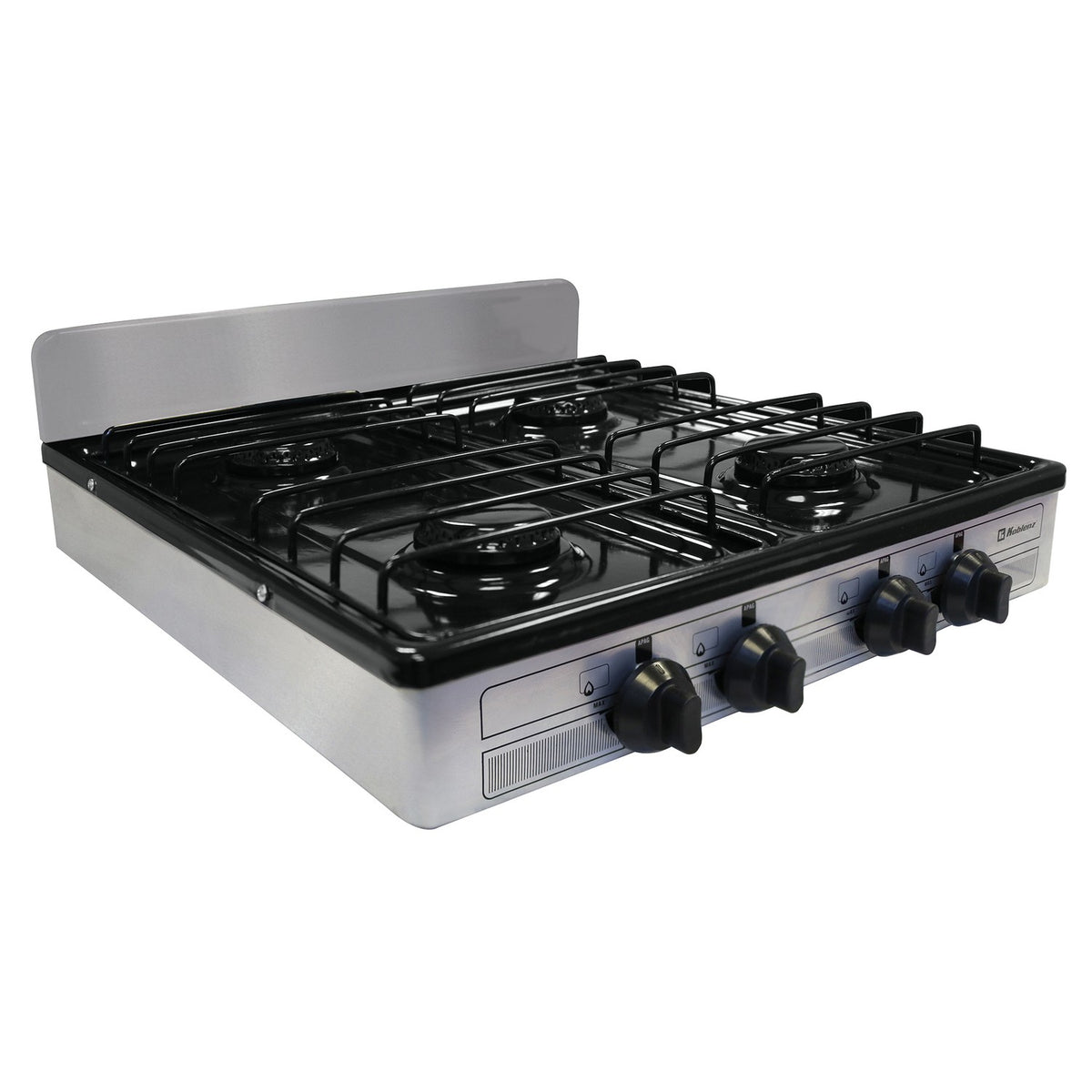 4-Burner Portable Outdoor Stove for Camping and Tailgating