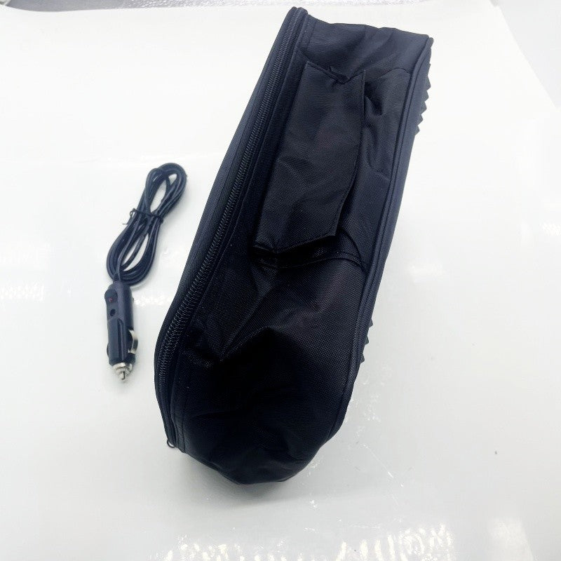 Portable Heated Lunch Box for Travel & Camping - Insulated Food Warmer