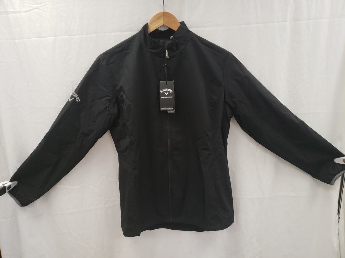 Women's Full Zip Windbreaker Jacket - Water Resistant Golf Outerwear