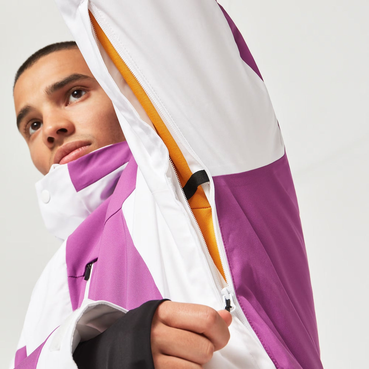 Men's Insulated Oakley TNP TBT Jacket - Ultra Purple/White