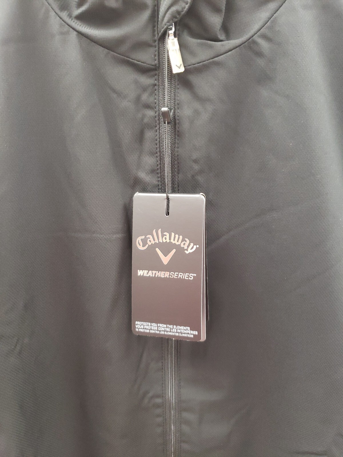 Women's Full Zip Windbreaker Jacket - Water Resistant Golf Outerwear