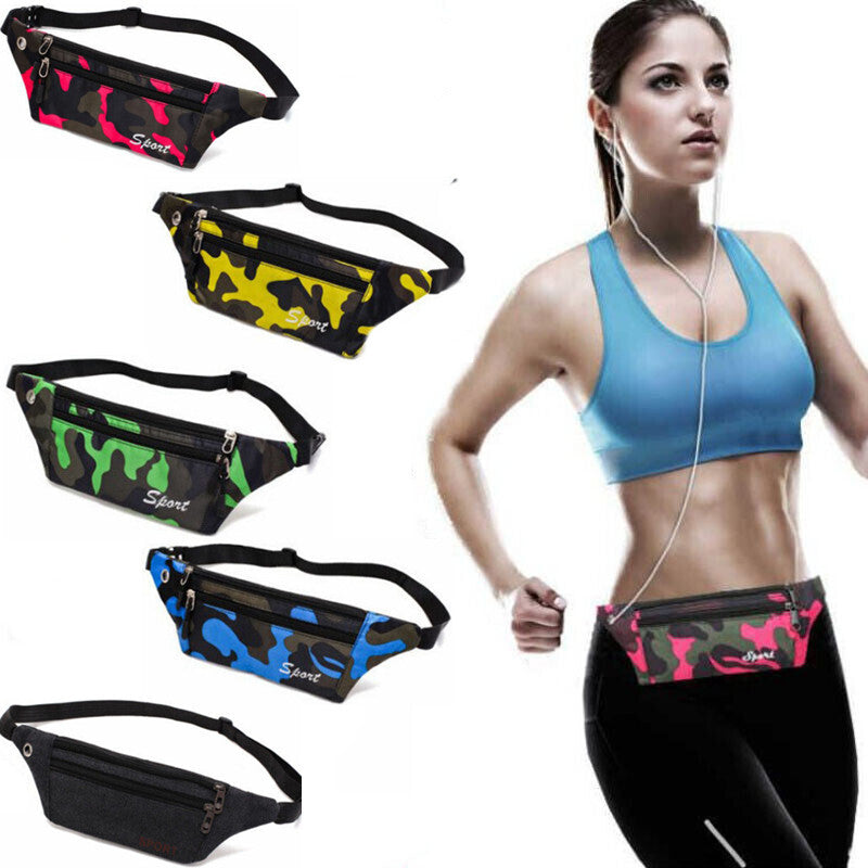 Waterproof Running Belt Fanny Pack Waist Pouch for Outdoor Sports