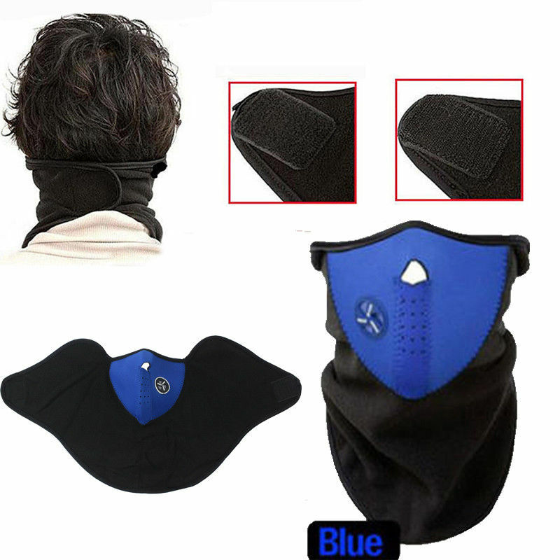 Thermal Half Face Mask for Skiing, Motorcycle & Outdoor Winter Activities