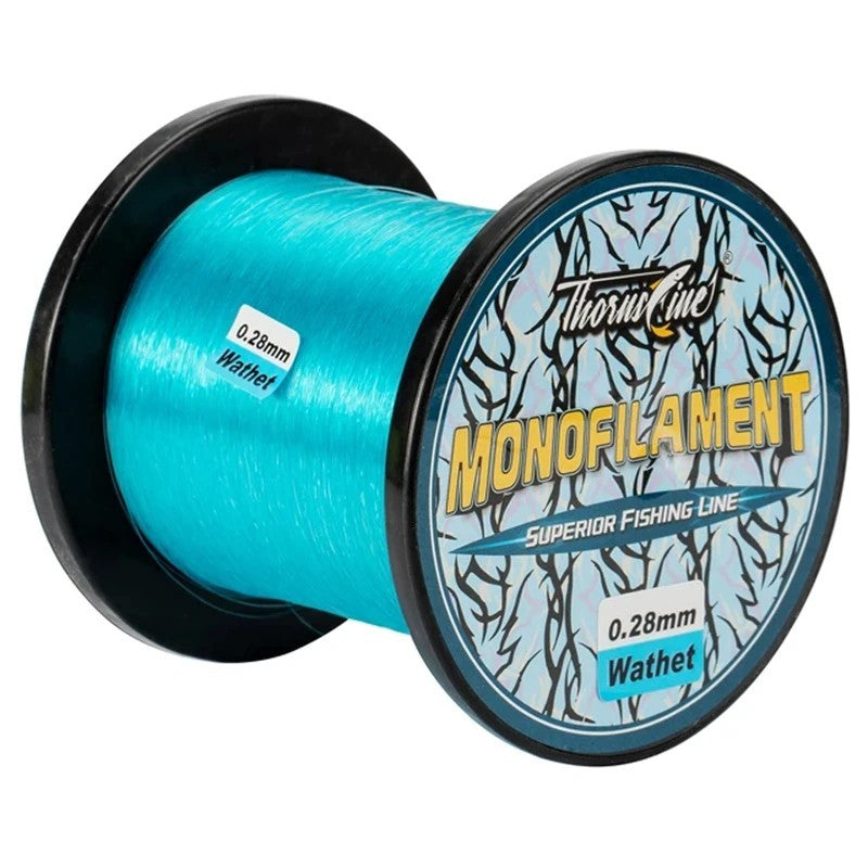 Super Strong Monofilament Fishing Line with Fluorocarbon Coating - Multiple Lengths & Colors