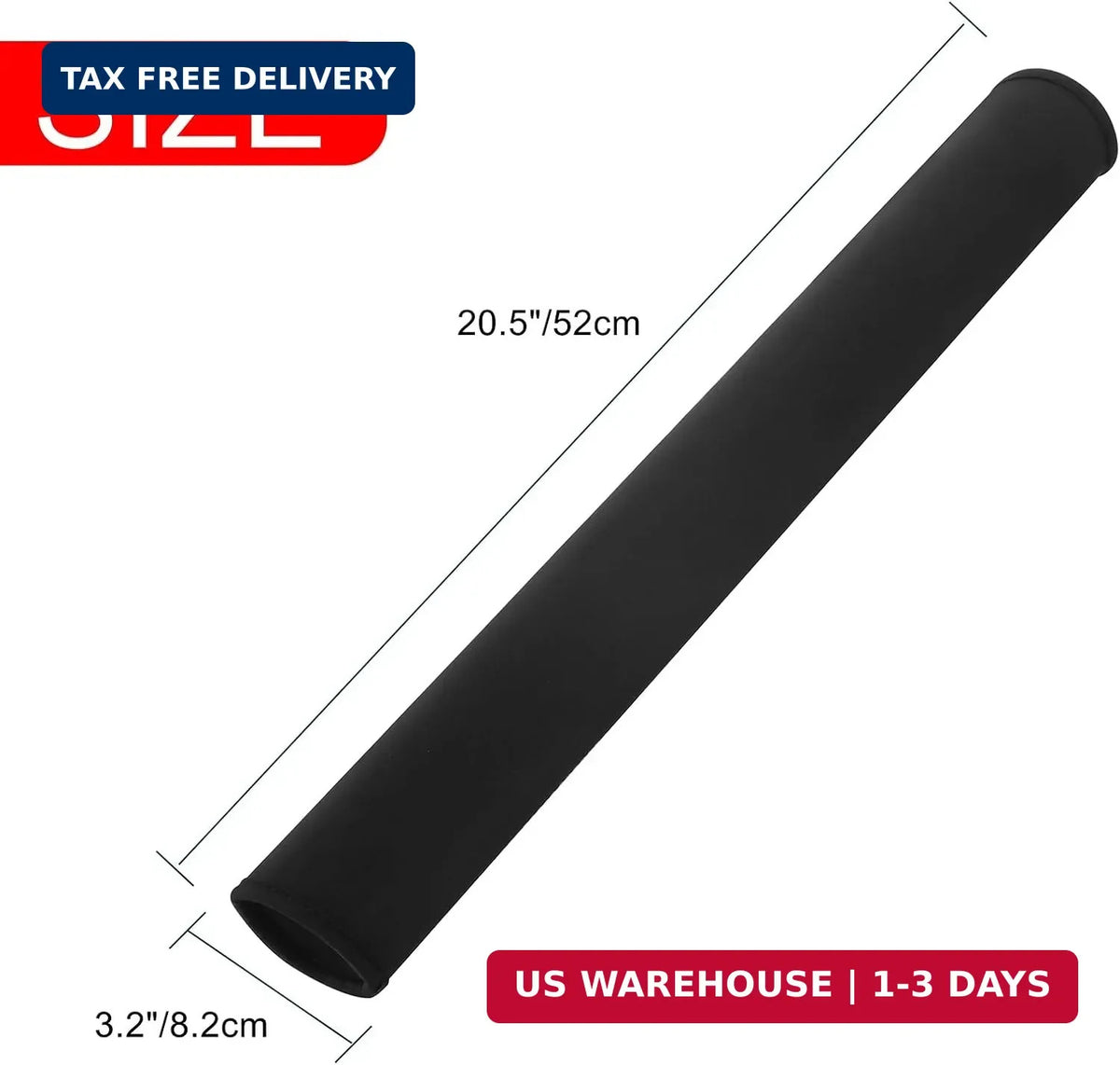 Golf Cart Strap Sleeve Protector - Neoprene Buffer for Golf Bags