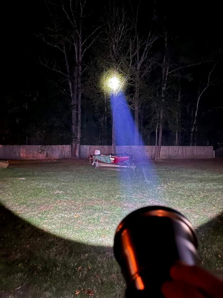 Rechargeable LED Headlamp 15W Vapor Trail Outdoors for Camping Hiking Night Hunting