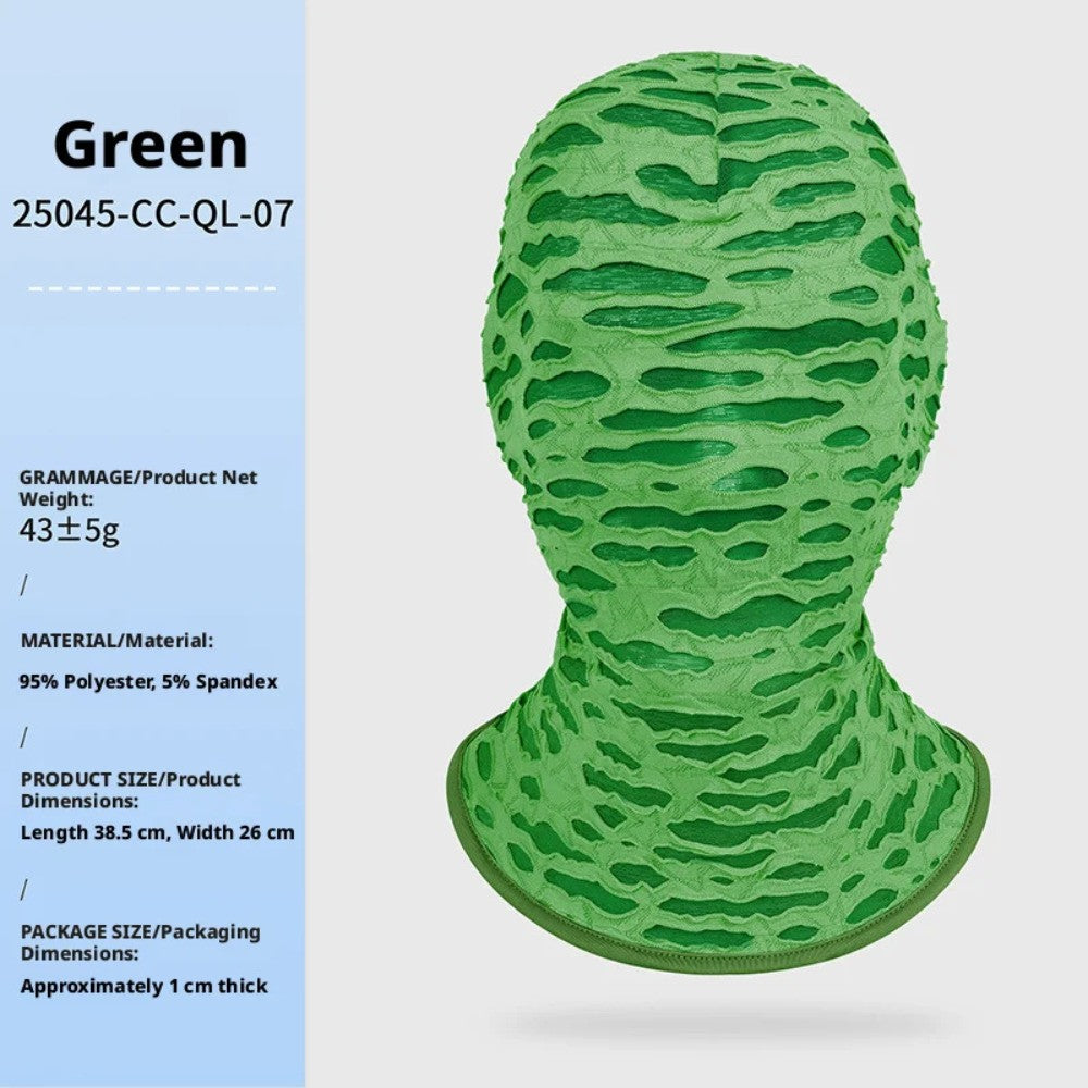 Full Face Breathable UV Protection Mask for Sun & Halloween