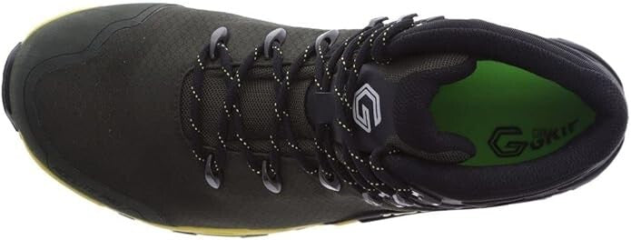 Men's Hiking Boots Waterproof Gore-Tex Pro G 400 Roclite Shoes Black Yellow