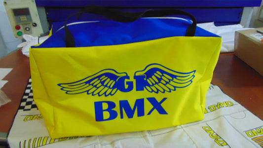 Old School BMX Helmet & Jersey Hand Bag - 80s BMX Gear, Custom Colors