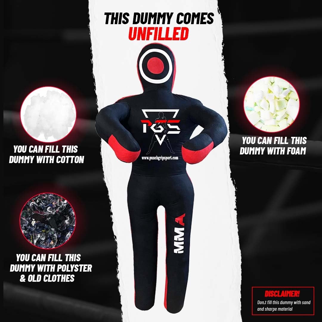 MMA Grappling Dummy for Self Defense & Training, BJJ Punching Bag