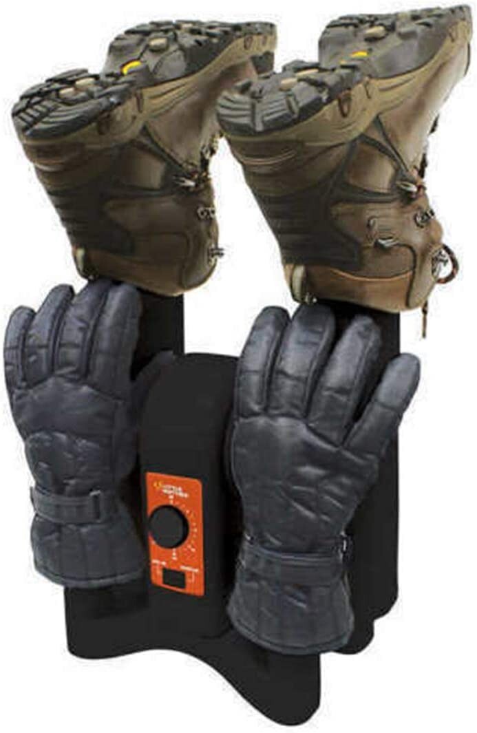 Footwear & Gear Dryer with Odor Reduction and Forced Air Heating