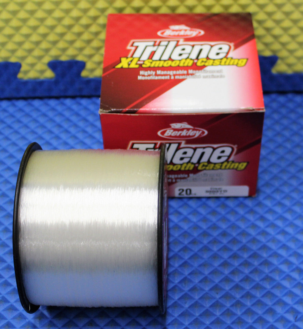 Heavy Duty Monofilament Fishing Line Bulk Spool - Clear, Multiple Weights Available