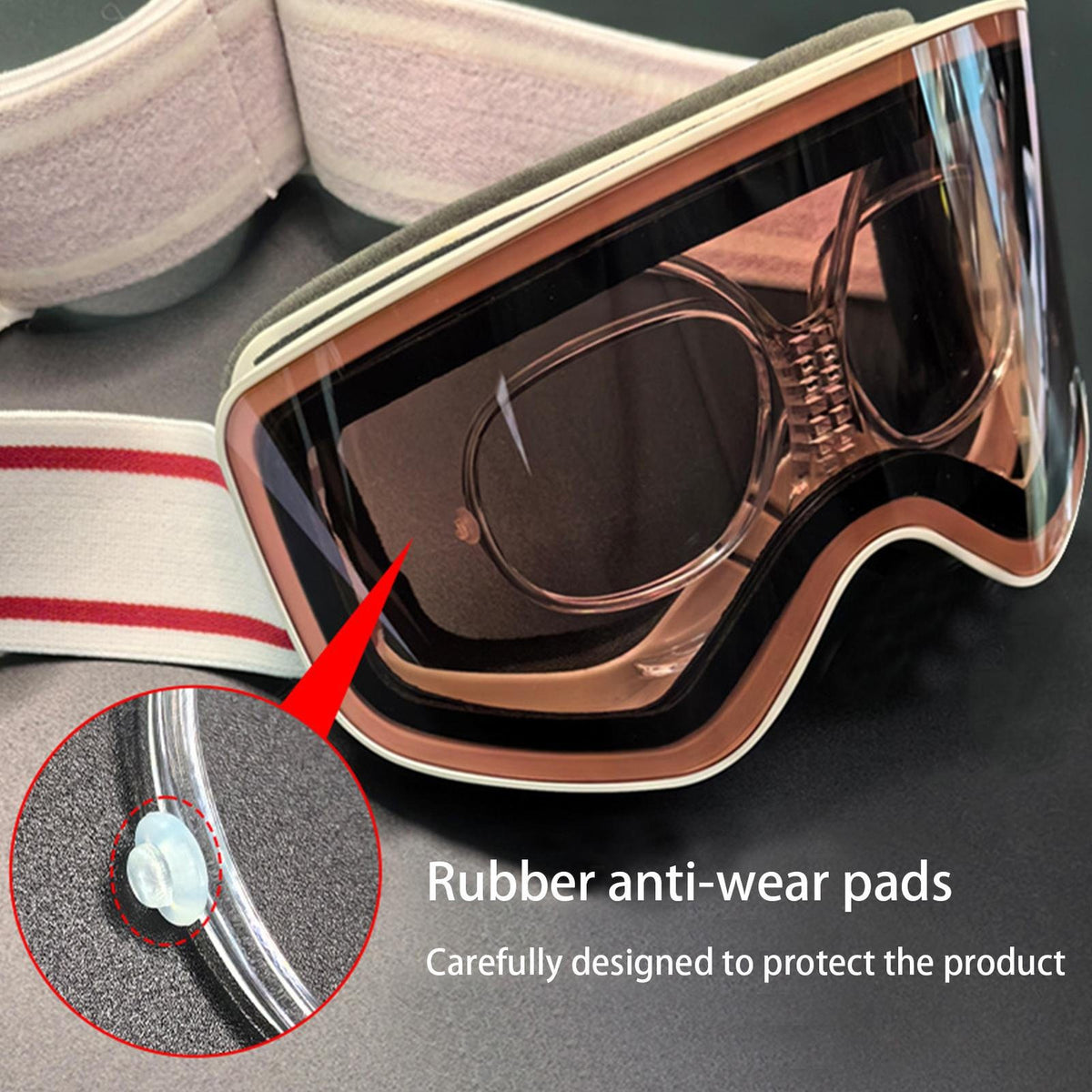 Universal Prescription Goggle Insert for Ski Snowboard Cycling Motorcycle