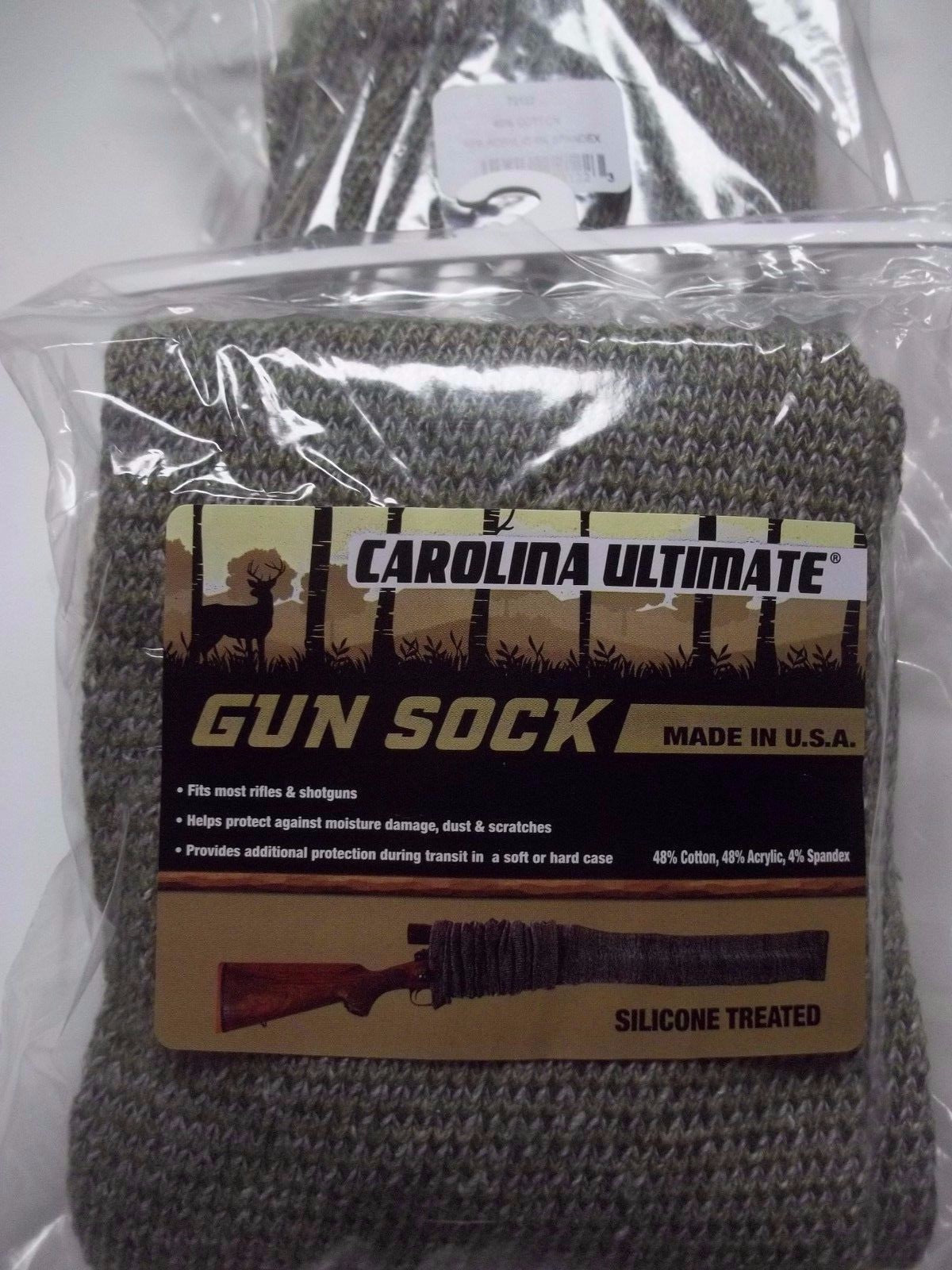 USA Made Gun Sock Cover for Rifles & Shotguns - Silicone Enhanced, Protects from Dust & Moisture
