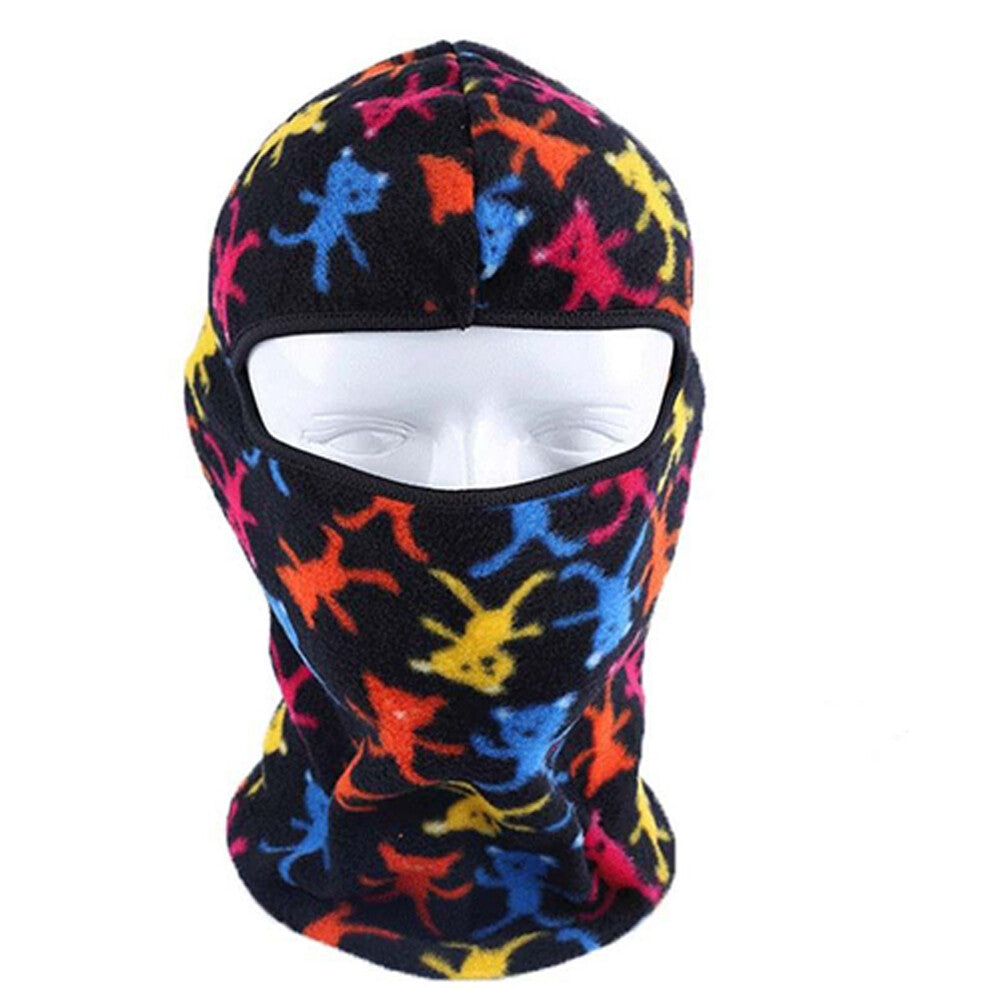 Windproof Soft Fleece Balaclava Ski Mask for Winter Sports Men Women