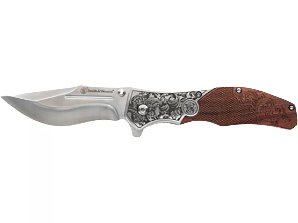 Assisted Opening Pocket Knife 3.25 Drop Point Blade 8Cr13MoV Steadfast