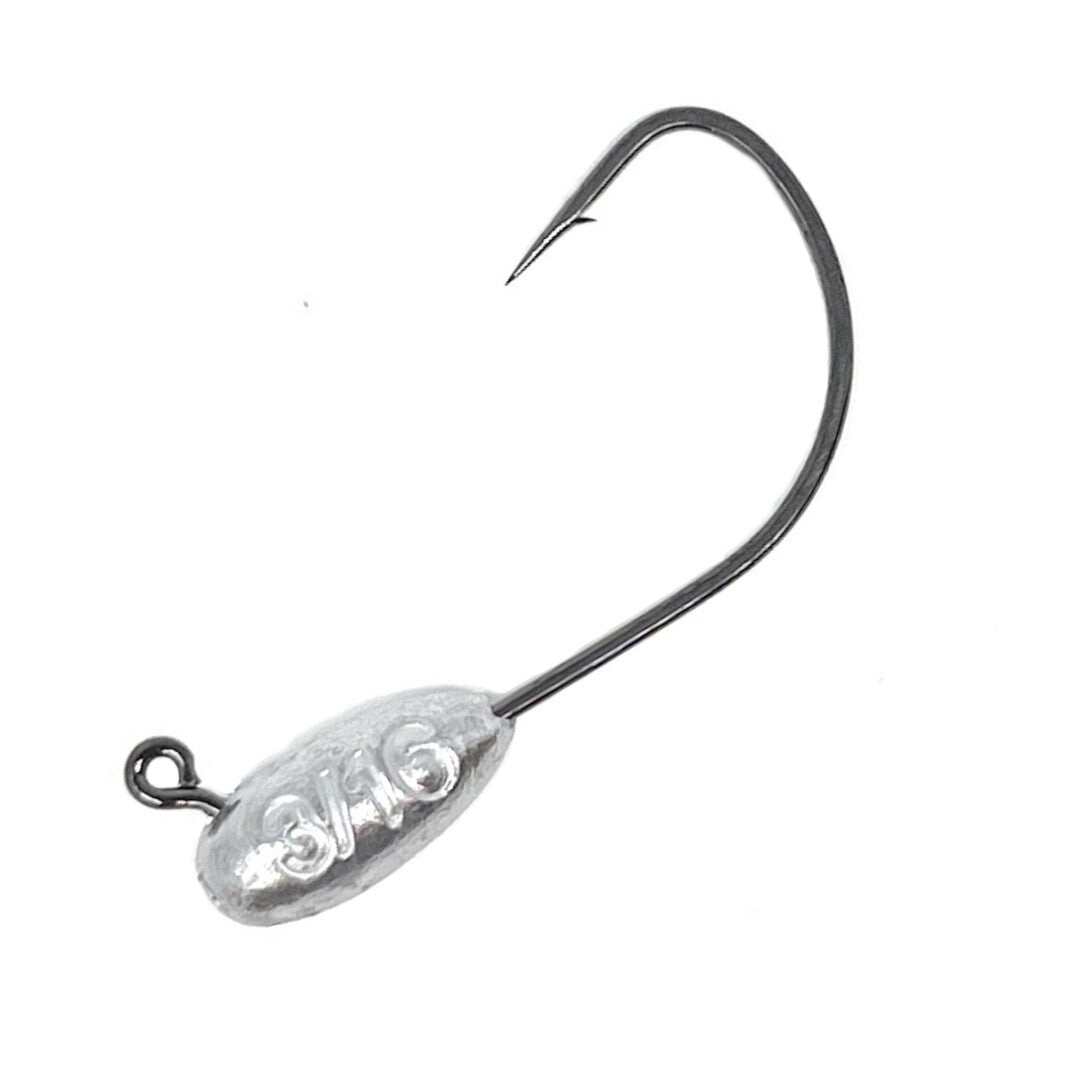 Reaction Tackle Lead Tube Jig Heads 10 Pack Fishing Lures for Bass & Smallmouth