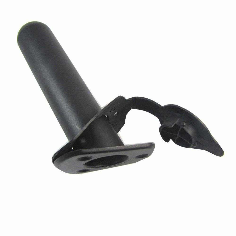 2 Pack Kayak Fishing Rod Holders with Cap Cover - Durable Mounting Brackets