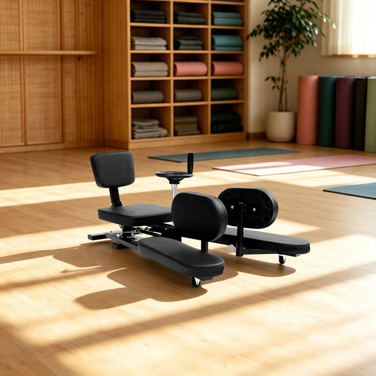 Heavy Duty Leg Stretcher Machine Adjustable Flexibility Trainer for Yoga Ballet