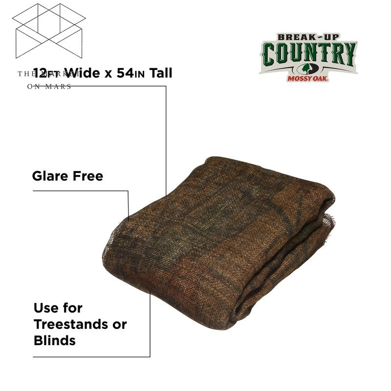 Camouflage Burlap Hunting Blind Material - 2 Pack, Large Coverage