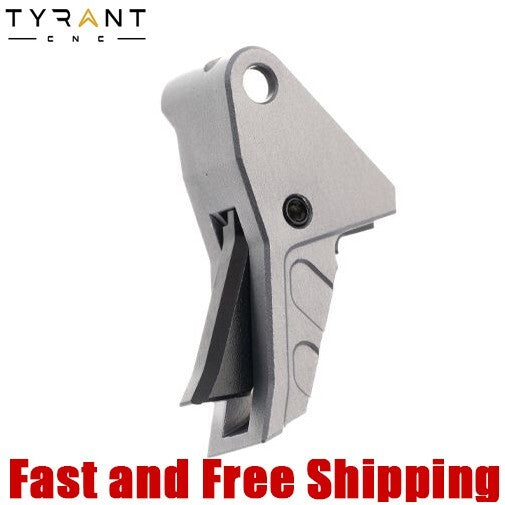 Aluminum Trigger Upgrade for Springfield Echelon - Gray CNC Machined Precision