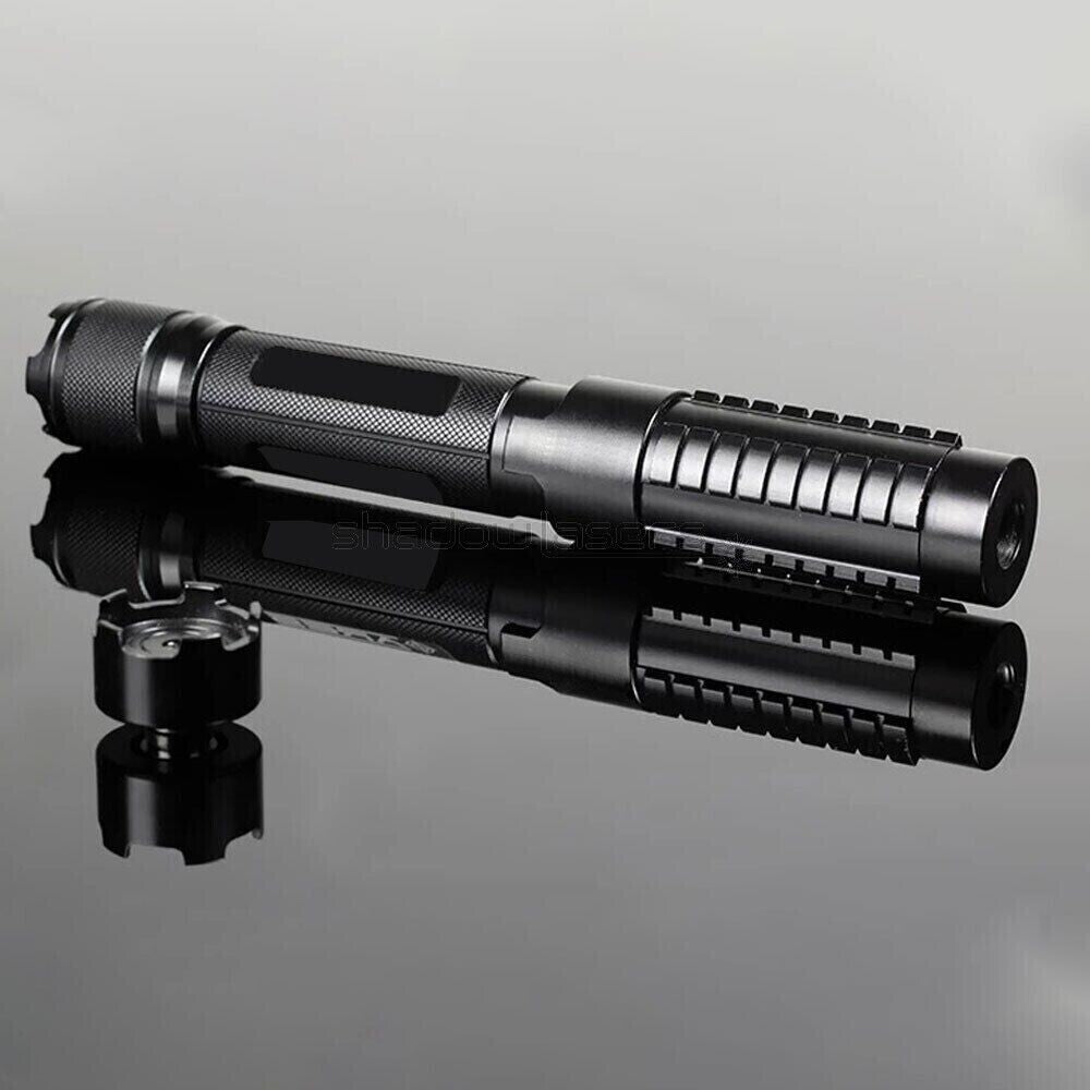 Yellow Laser Pointer 593nm Fixed Focus with Battery & US Charger